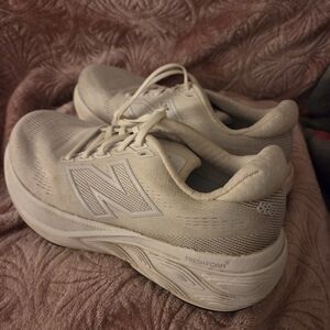 New Balance Cream Sneakers